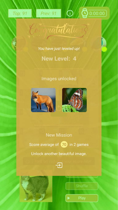 arrange puzzle screenshot